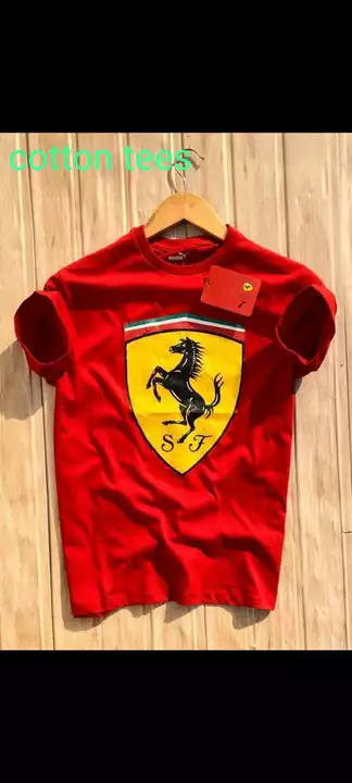 Ferrari t shirts  uploaded by BAL GOPAL COLLECTION on 5/31/2024