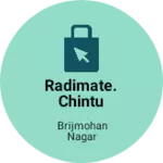 Business logo of Radimate. Chintu garmente