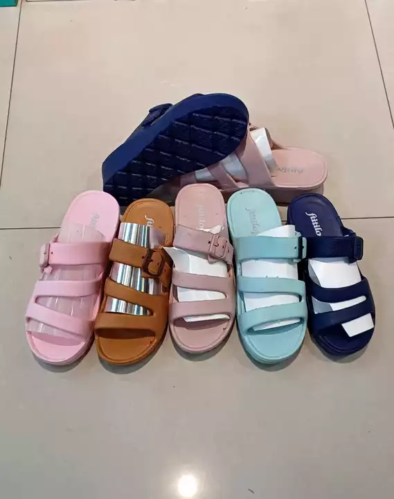 Ladies belt heel slipper uploaded by Padangan shoe center on 5/9/2024