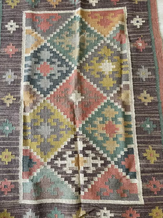 Handmade Dhurries rug indian boho kilim rugs home decor ideas and floor covering carpet rugs  uploaded by PRP RUGS on 1/14/2023