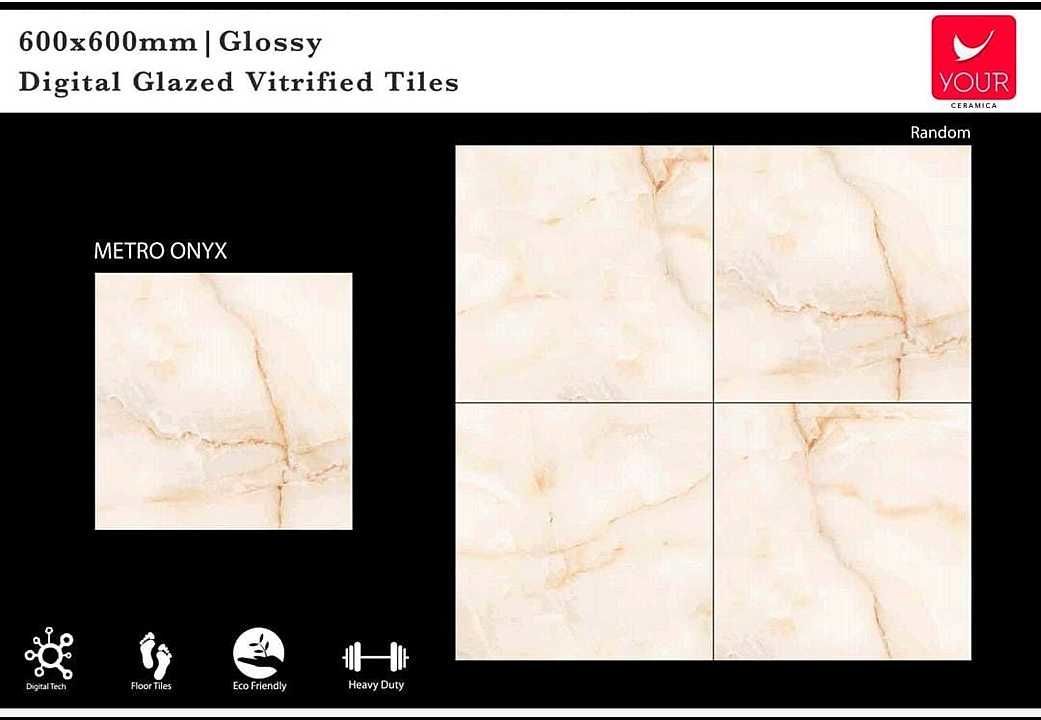 600x600 GVT Glazed Vitrified Tiles (Glossy) uploaded by Your Ceramica on 2/12/2021