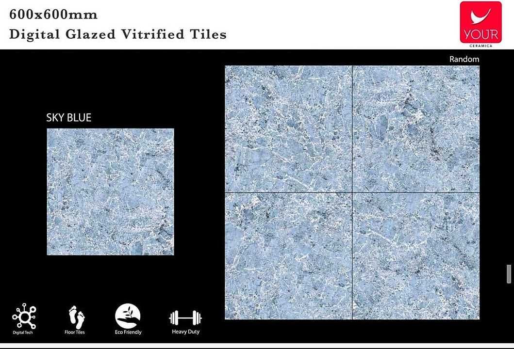 600x600 GVT Glazed Vitrified Tiles (Glossy) uploaded by Your Ceramica on 2/12/2021