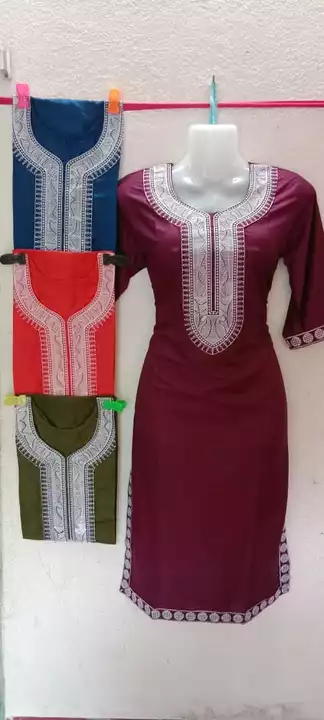 Post image Rion kurti super quality only wholesale contact me