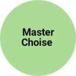 Business logo of Master choise
