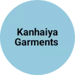 Business logo of Kanhaiya garments