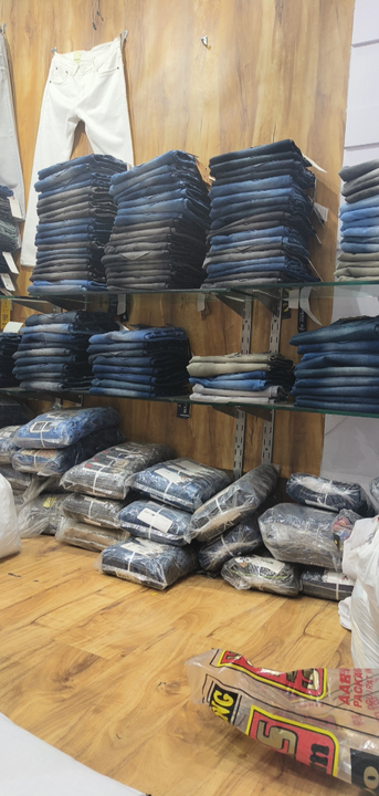 Shop Store Images of Blue saffron jeans