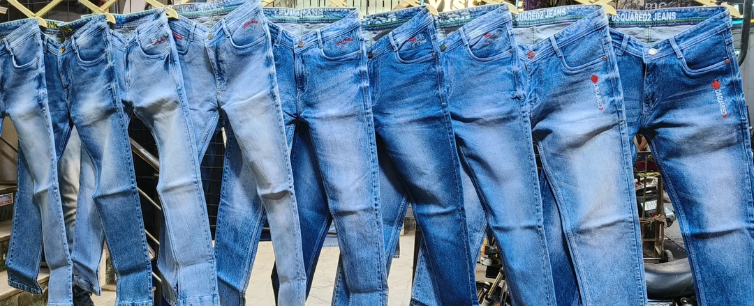 Shop Store Images of Blue saffron jeans