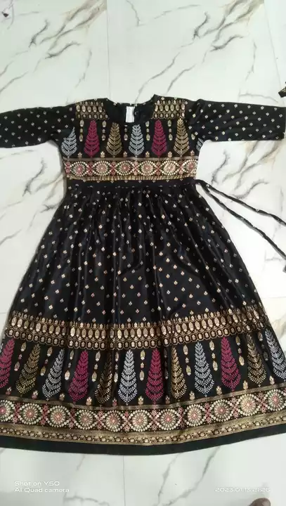 Foil print kurti uploaded by business on 1/14/2023
