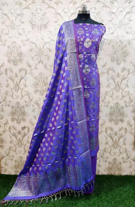 Banarasi soft kathan silk suite uploaded by SK.ONLINE BANARASI SAREE on 1/14/2023