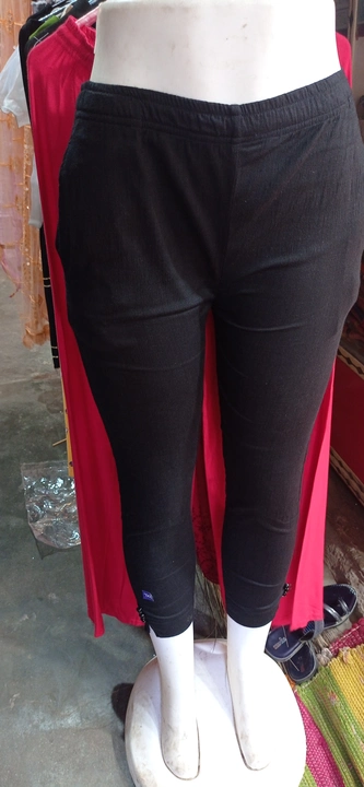 Rayon slub lycra pants uploaded by Pratibha Garments on 1/14/2023
