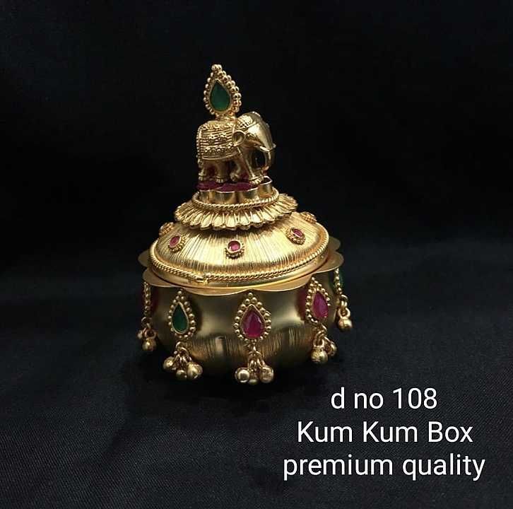 Premium Kumkum Box  uploaded by Madhu Fashions and Jewellery  on 2/12/2021
