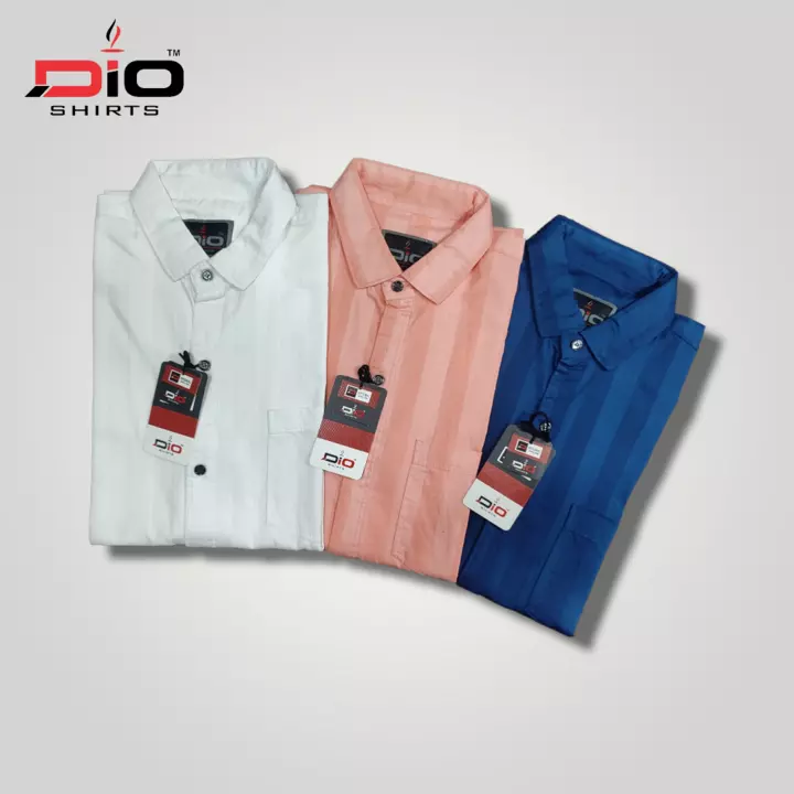 Self Stripes Party wear Shirts For Mens uploaded by 𝗗𝗜𝗛𝗔 𝗚𝗔𝗥𝗠𝗘𝗡𝗧𝗦 on 6/3/2024