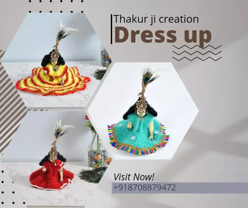 Thakur ji dresse  uploaded by Aleena enterprises on 1/14/2023