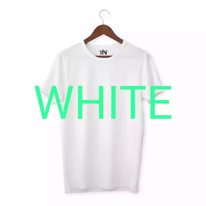 2 Way Polyester Fabric Round Neck Tshirt uploaded by T-shirt wale Chacha / TINT -VERITY OF COLORS on 1/14/2023