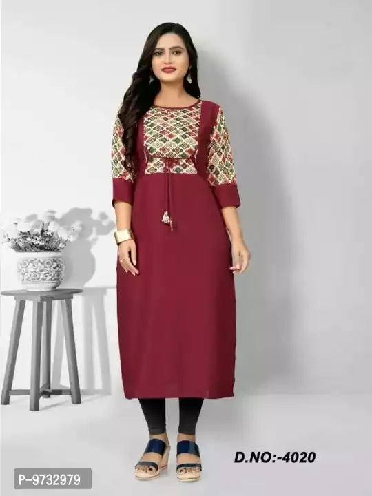 Cotton printed kurti  uploaded by Annu online Service point.shop on 1/14/2023
