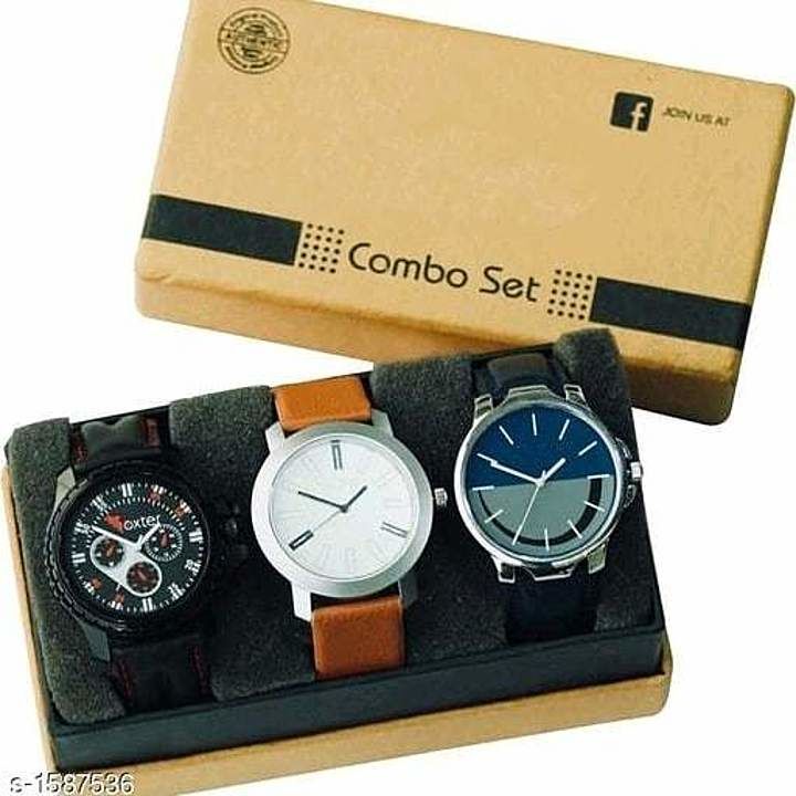 Combo Watches (pack of 3) uploaded by business on 7/6/2020