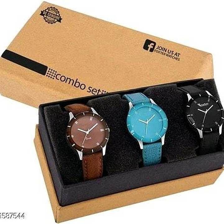 Combo Watches  (pack of 3) uploaded by business on 7/6/2020