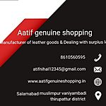 Business logo of Aatif genuine shopping