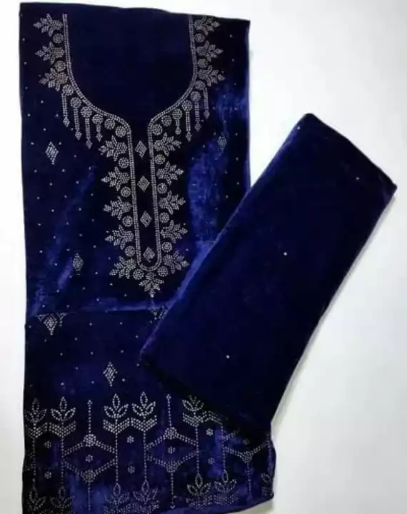 Velvet Dress material  uploaded by SN creations on 1/15/2023