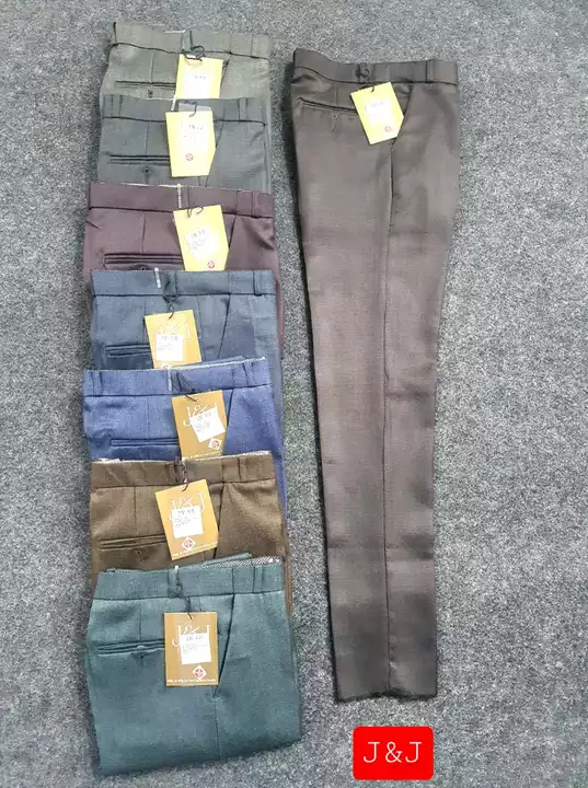 Mens Adjustable belt Formal pant uploaded by Hare Krishna Textile on 6/2/2024