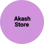 Business logo of Akash store