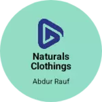 Business logo of Naturals clothings