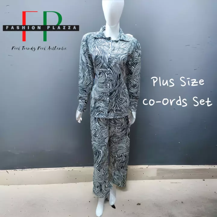 Co ords set Plus size uploaded by Fashion Plazza on 6/2/2024