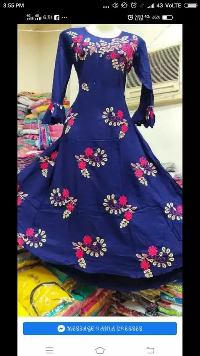 Frock suit Gown  uploaded by SJ Parveen Dresses on 1/15/2023