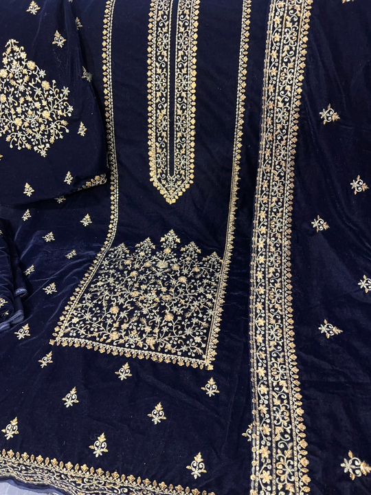 Post image Book Your Orders On 8887737509
*_BinSaeed*_
*_Velvet suits*_

Fully Embroidered pure velvet front 
Fully Embroidered pure velvet back
Fully Embroidered pure velvet sleeves
Fully Embroidered pure velvet shawl

Pure velvet bottom 

‼️ *Ready to ship* ‼️
2945 Freeship
#womenswear #fashion #womensfashion #style #ootd #menswear #onlineshopping #instafashion #fashionblogger #womenstyle #fashionista #fashionstyle #womenfashion #women #clothing #shopping #dress #dresses #trending #instagood #clothes #love #outfitoftheday #womensclothing #newcollection #indianwear #stylish #ethnicwear #instastyle #mensfashion