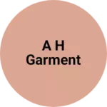 Business logo of A H Garment