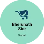 Business logo of Bherunath stor