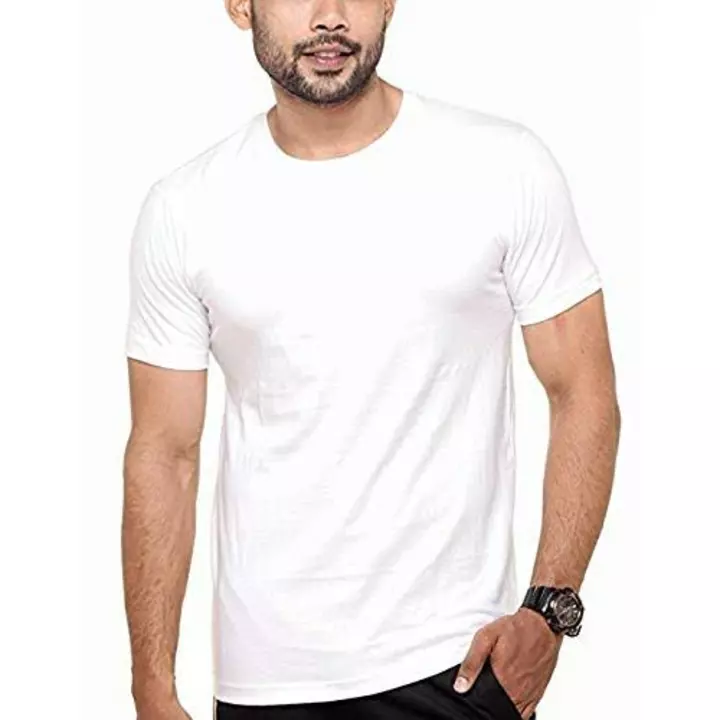 JS White Tshirt  uploaded by JS garment on 1/15/2023