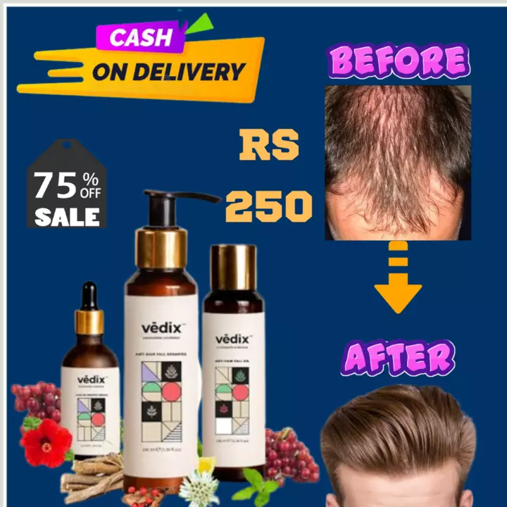 Vedix hair products oil shampoo conditioner serum  Men  1733056075