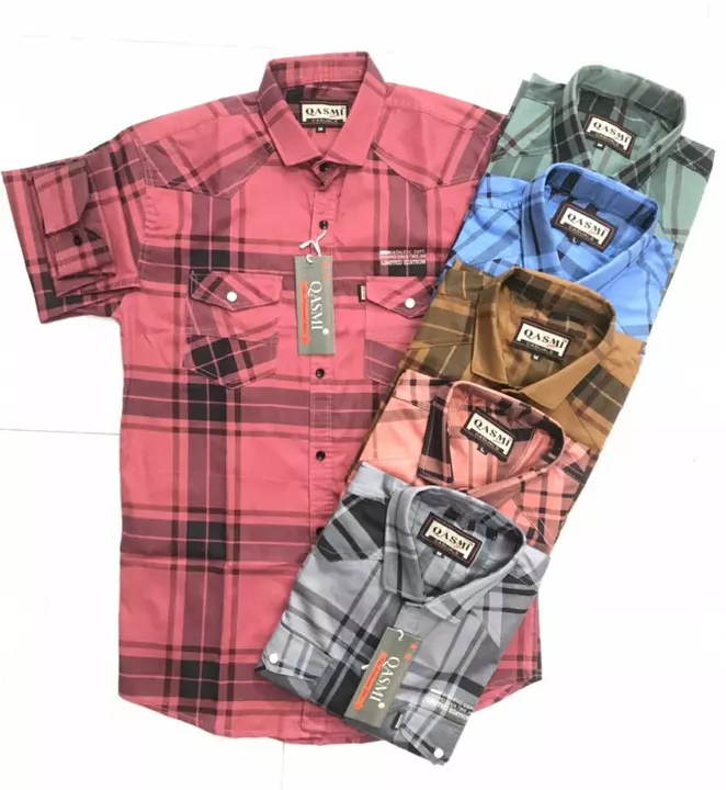 Rfd Cheks double pocket shirt uploaded by noori garments on 1/15/2023