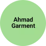 Business logo of Ahmad Garment