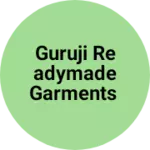 Business logo of Guruji readymade garments