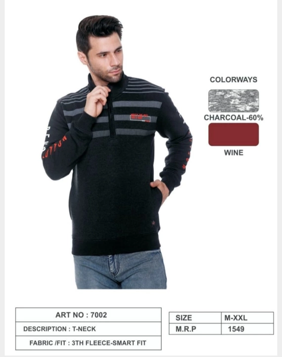 3 thread Fleece sweatshirt uploaded by business on 1/15/2023
