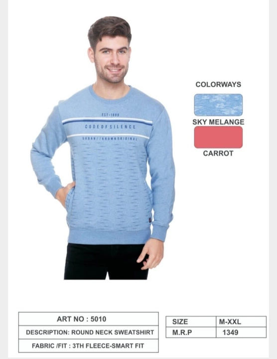 3 thread Fleece sweatshirt uploaded by business on 1/15/2023