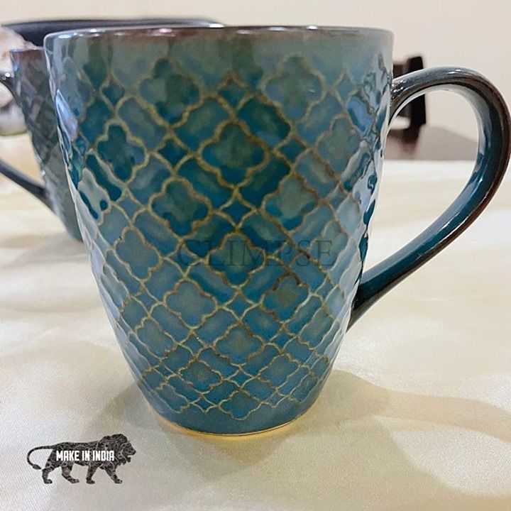 Peacock colour mugs uploaded by Glimpse Homes on 2/12/2021