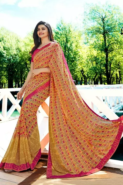 Printed sarees  uploaded by Sayyeda collection on 5/30/2024