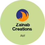 Business logo of Zainab creations