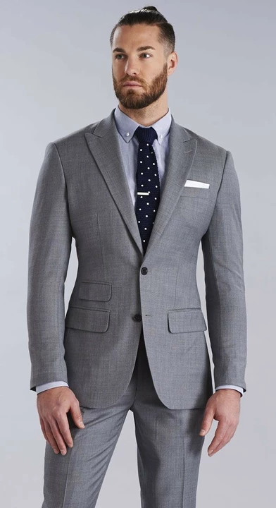 Grey coat pant uploaded by Raymond meharban tailor on 1/16/2023