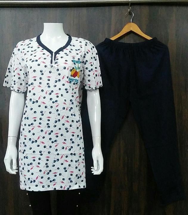 Post image *NEW ARTICLE*

*LADIES PURE COTTON HALF SLEAVES BRANDED NIGHT SUITS*

*RICK LOOKS ALL NEW PRINTS*

SIZES : ,XL XXL

*PRICE JUST 945 free ship-*

*AWESOME FABRIC*
*AWSOME PRINRS*
👌🏻👌🏻👌🏻👌🏻👌🏻👌🏻