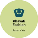 Business logo of Khayati fashion house