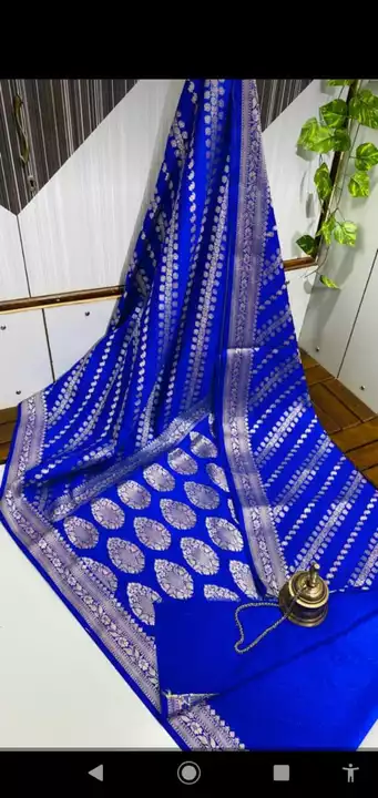 Banarasi semi dupion soft silk saree uploaded by SHAMEEMA SAREES on 1/16/2023