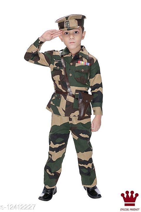 Army dress for kids. uploaded by business on 2/13/2021
