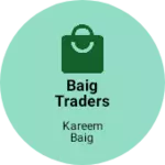 Business logo of Baig Traders Plywood Laminates