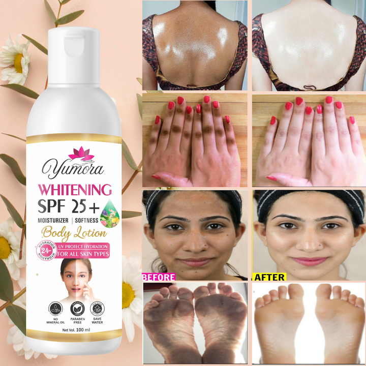 Yumora whitening body lotion 100 ml uploaded by OMENTERPRISEE on 1/16/2023