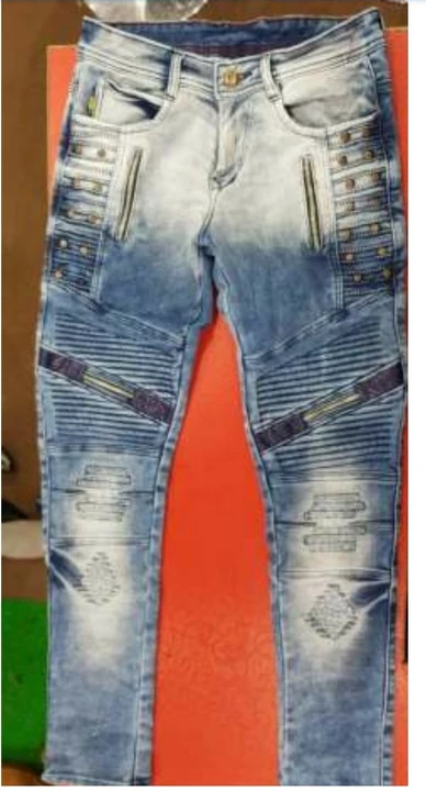 Buy fancy denim jeans for man uploaded by Clothing Mart on 1/16/2023