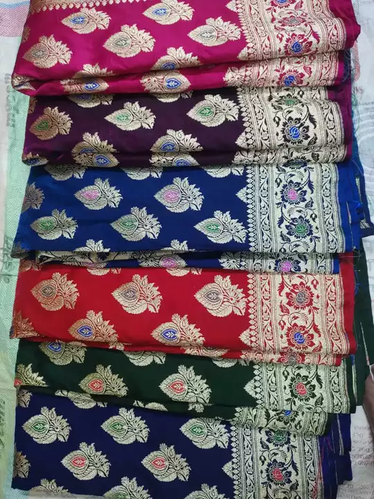 Banarasi kataan mina saree uploaded by Arzoo Textiles on 1/16/2023